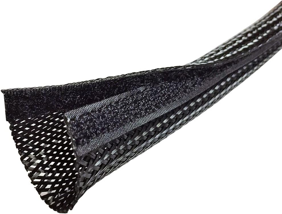 Electriduct 1.5in Side Entry Cable Wrap Braided Sleeving 25ft