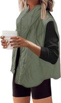 Womens Quilted Puffer Vest Lightweight Oversized - Packable Warmth