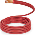 3/0 Gauge AWG 200 Ft Red Flexible Pure Copper Welding Cable - Heavy
