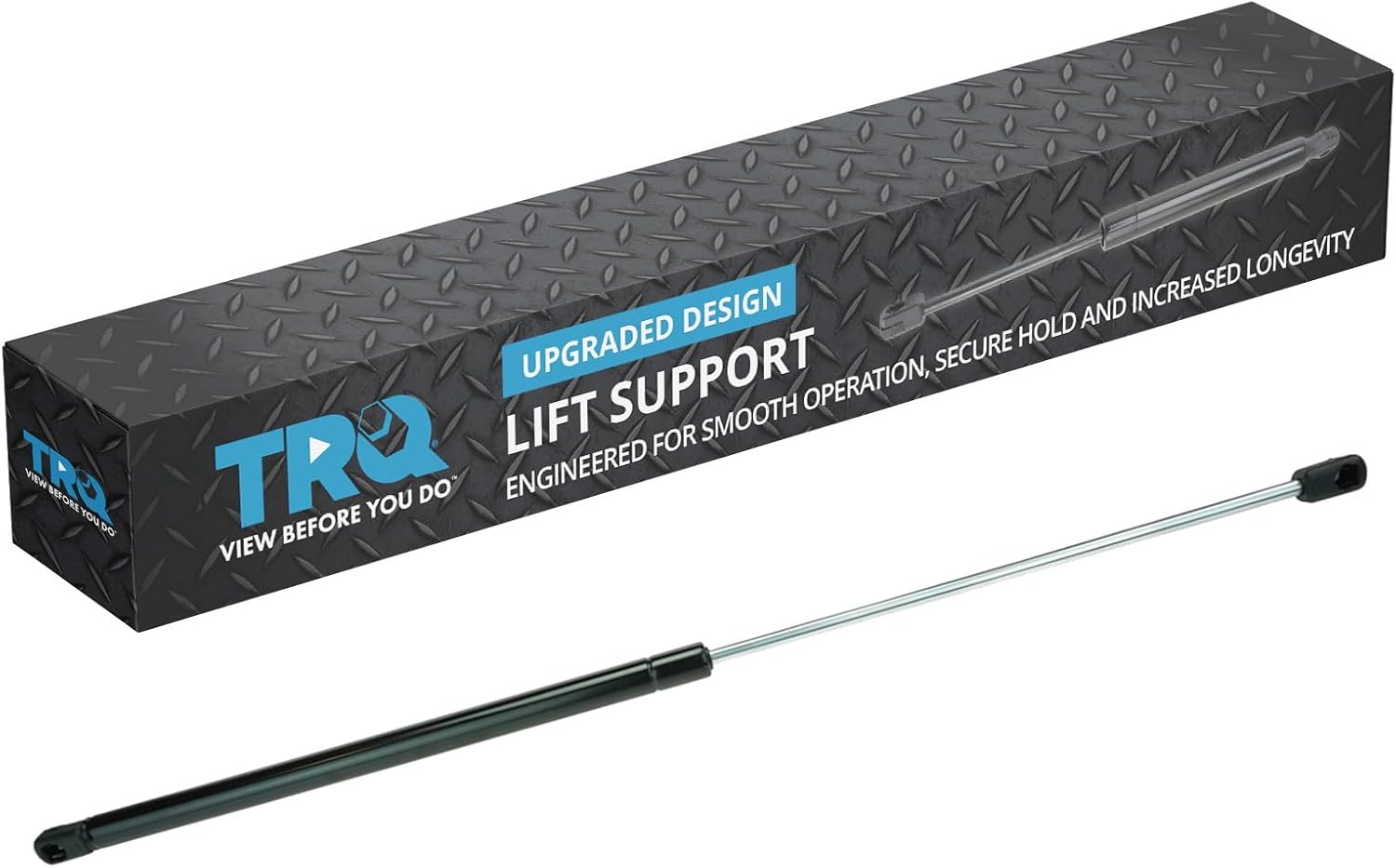 TRQ Back Glass Lift Support Shock Strut for Jeep Wrangler 1997-2006
