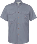 Short Sleeve Fishing Shirt Wicking Fabric Sun Protection - Casual