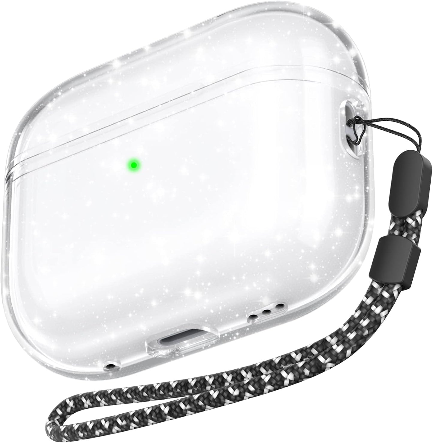 Clear AirPods Pro 2 Case with Hand Strap - AHASTYLE