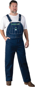 Liberty Rigid Denim Bib Overall for Men - 100% Cotton Workwear
