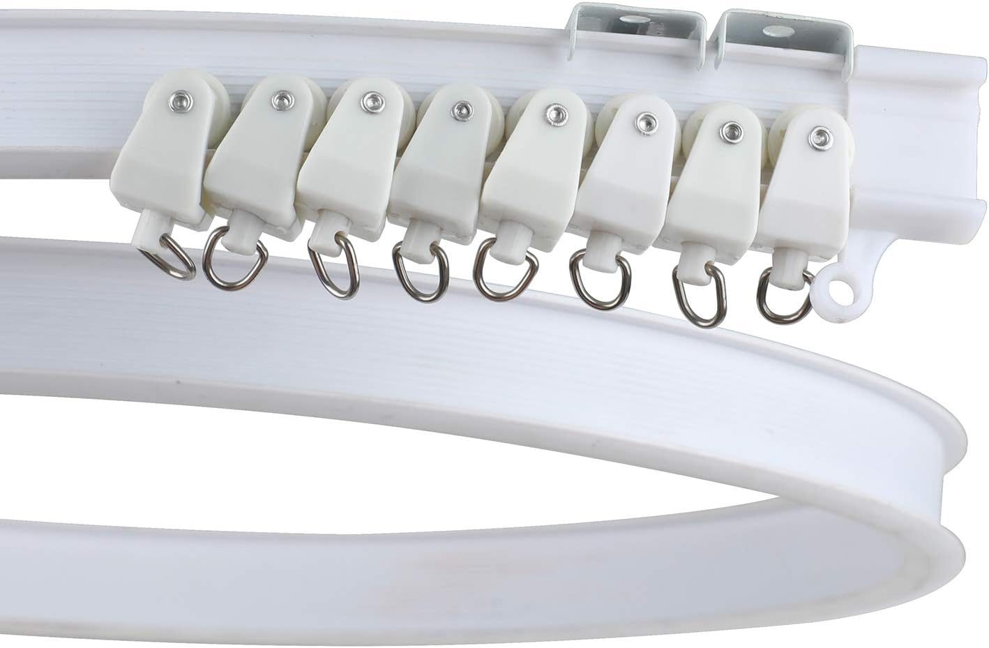 Curved Curtain Track For Easy Window & Balcony Decorating!