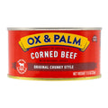 Ox & Palm Corned Beef Original Chunky Style - Chunkier, Grass-Fed Beef