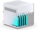 JONSBO N2 White NAS ITX Case - Compact 6-Bay Storage Solution