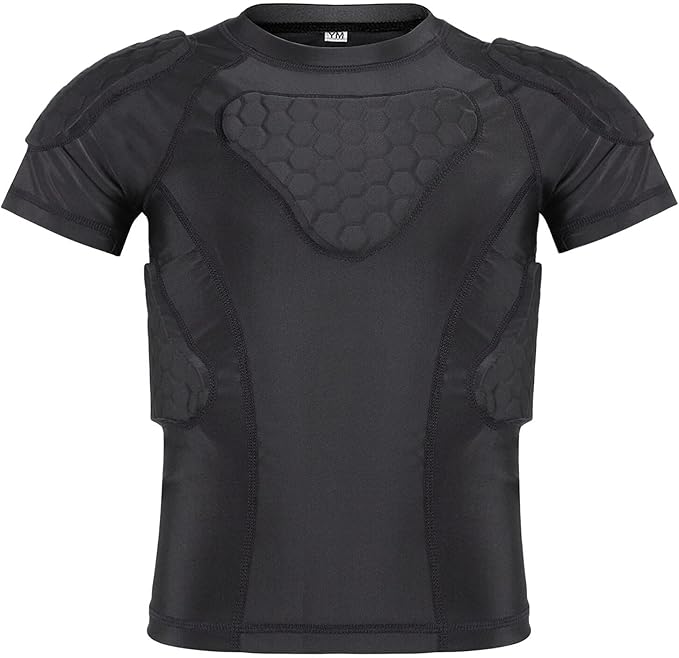TUOY Padded Sleeveless Shirt Chest Protector for Ultimate Safety