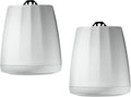 JBL Professional C65P/T-WH Compact Pendant Speaker Pair - Clear