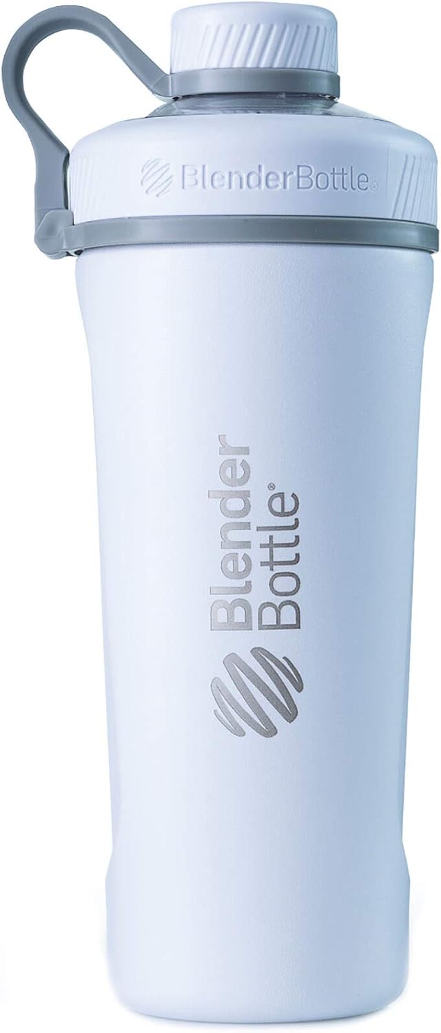 BlenderBottle Radian Insulated Steel Shaker - 26oz White