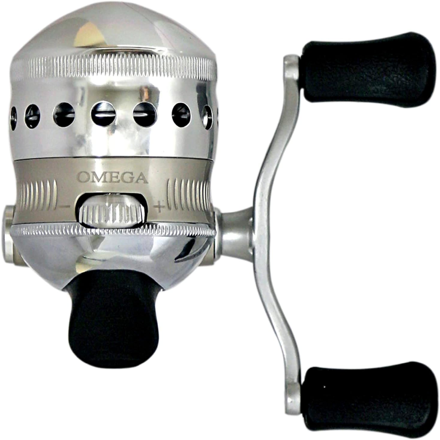 Zebco Omega Spincast Reel: Instant Anti-Reverse & Smooth Drag