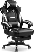 GTPLAYER Gaming Chair with Footrest for Big and Tall Users