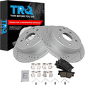 Rear Ceramic Brake Pad & Rotor Kit for 2010-2012 Lexus HS250h