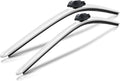 ClixWipers 28-Inch All-Season Windshield Wiper Blades for Vehicles