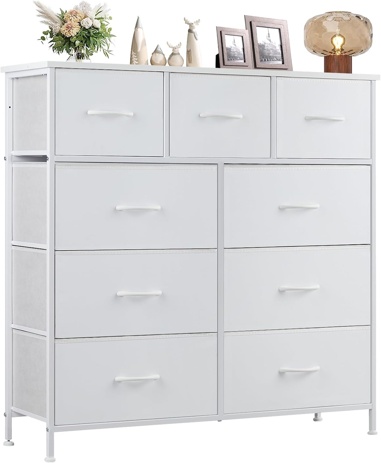 Stylish Sweetcrispy Dresser with 9 Drawers for Every Room