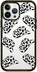 CASETiFY Impact iPhone 13 Pro Max Case - The Cowgirl - Clear Black