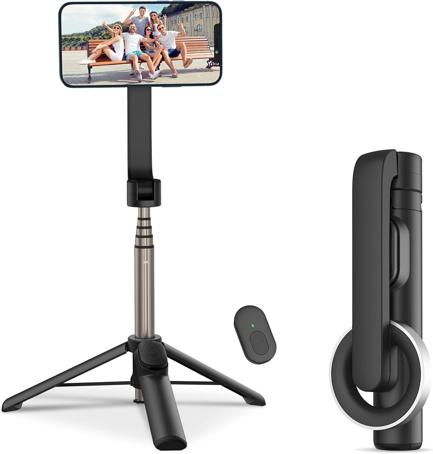 Magnetic Selfie Stick Tripod for iPhone 14 and All Smartphones