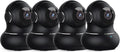 2K Indoor Security Camera with Pan/Tilt and Night Vision - 4 Pack