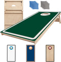 Cornhole Board Set No Bounce Regulation 4x2 ft - Stable Outdoor Play