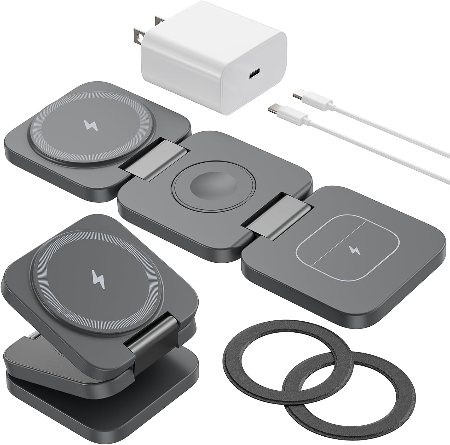 KU XIU Foldable 3 in 1 Wireless Charging Station Review