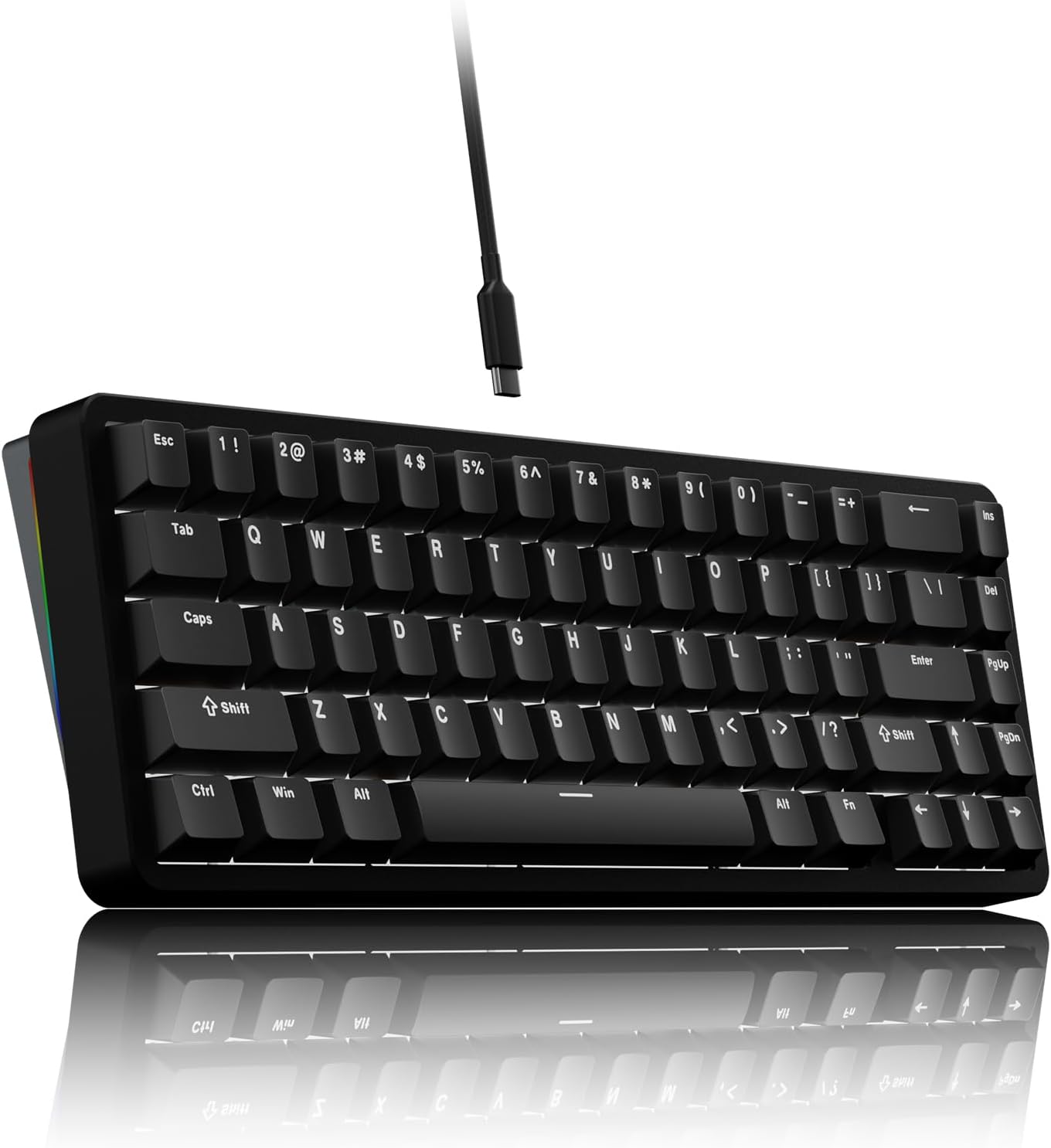 Chilkey ND65 Wired Aluminum Mechanical Keyboard for Gaming