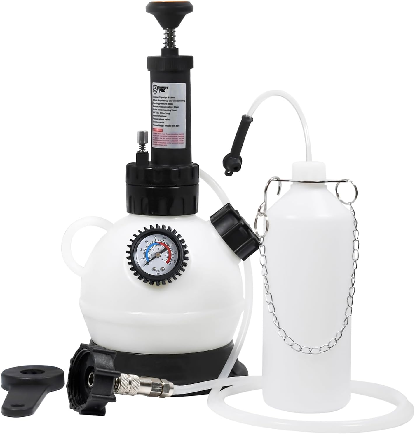 2L Manual Brake Bleeder Fluid Pump for European Cars