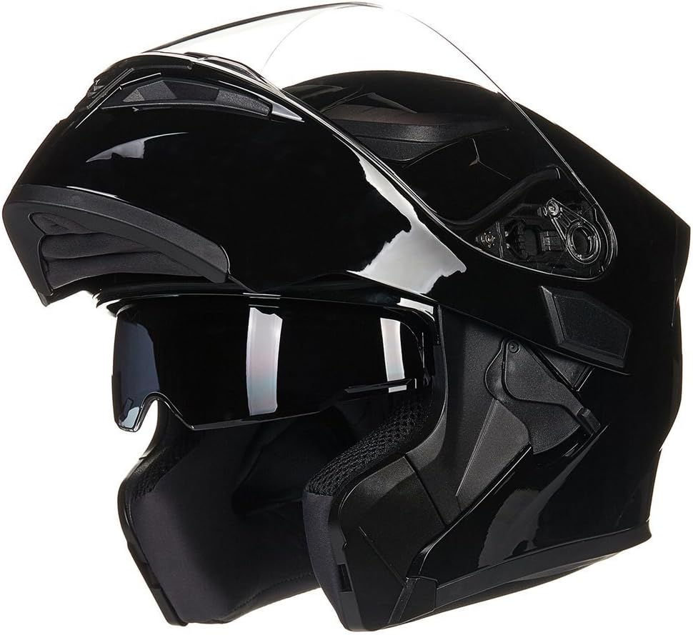 ILM Motorcycle Dual Visor Modular Full Face Helmet - Model 902