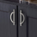 FILTA 3.75 in Hole Centers Brushed Satin Nickel Cabinet Pulls - 10