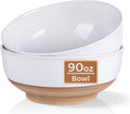 AmorArc 9.8 Extra Large Ceramic Salad Bowls Set of 2 - Generous 90 OZ
