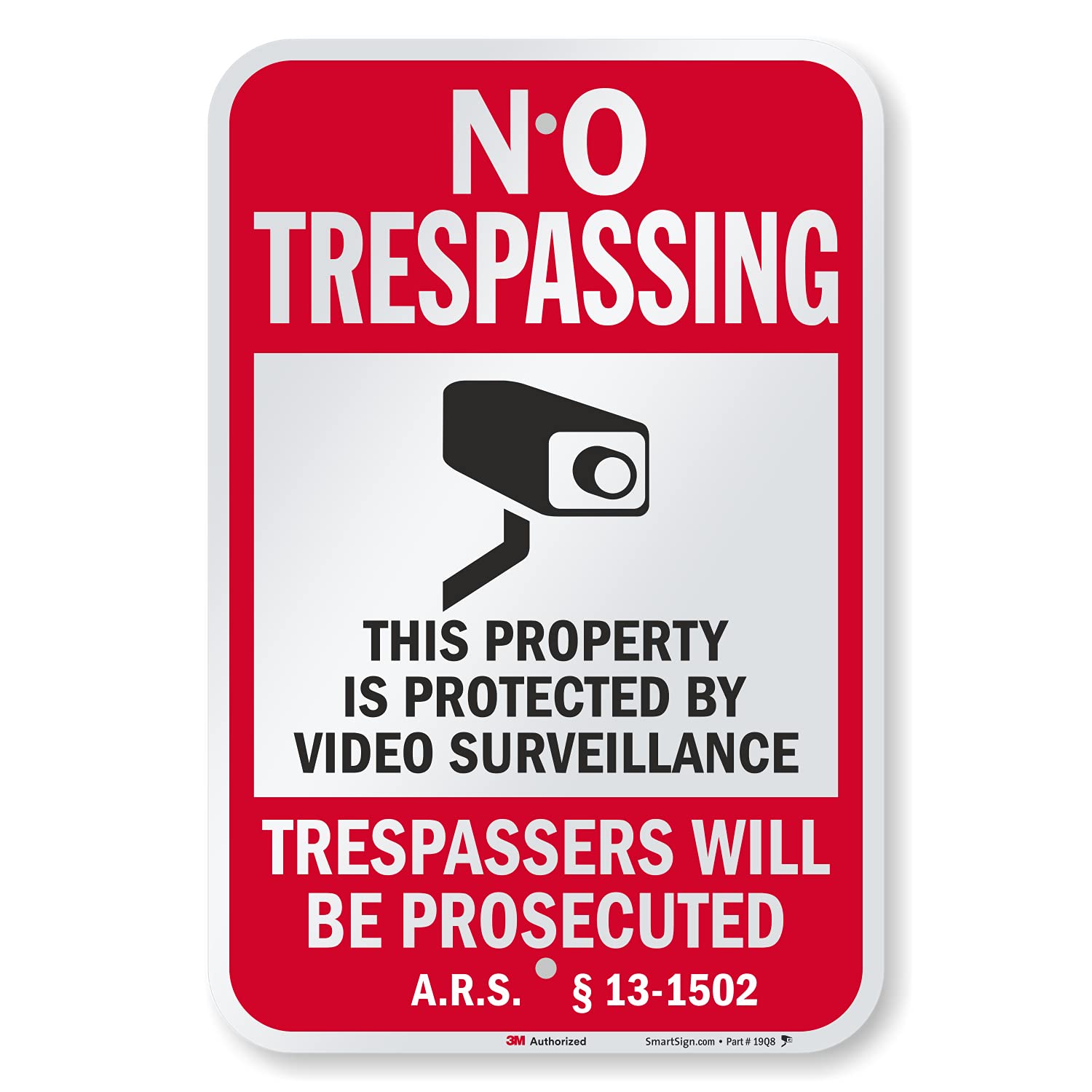 SmartSign 18x12 No Trespassing Property Protected Sign Review