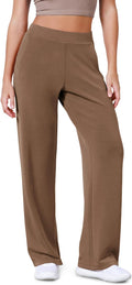 Women's Modal Soft Wide Leg Pants - High Waist Lounge Pants