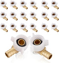 3/4 in PEX x 3/4 in Female NPT Swivel Elbow 20-Pack - Reliable Brass