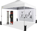 10x10 Pop Up Canopy Tent with Game Netting - Easy One Push Setup