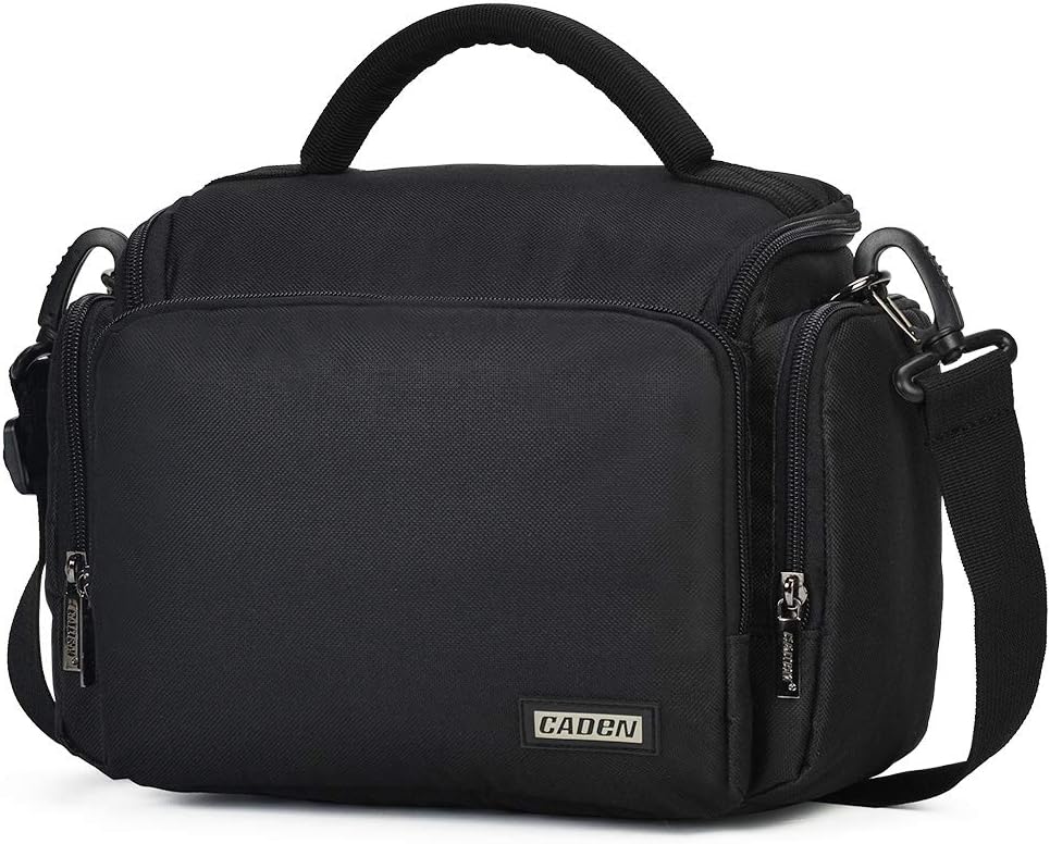 CADeN Camera Shoulder Crossbody Bag for Nikon, Canon, Sony