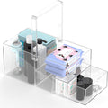 Baby Diaper Caddy Organizer Portable Acrylic Storage Box - Clear