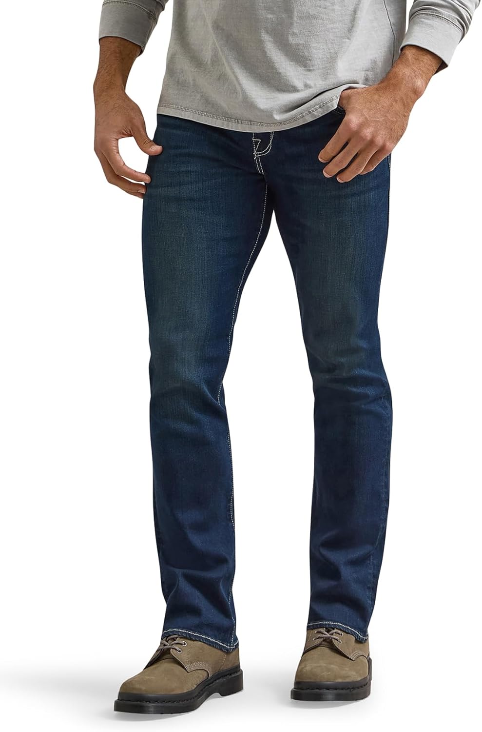 Rock & Republic Men's Mid-Rise Bootcut Jean for All-Day Comfort