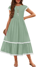 Arshiner Girls Maxi Dress with Pockets Perfect for Summer Ages 4-14