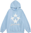 Aelfric Eden Y2K Star Embroidered Oversized Hoodie - Vintage Casual