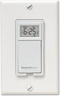 Honeywell Home 7-Day Programmable Light Switch Timer - Reliable