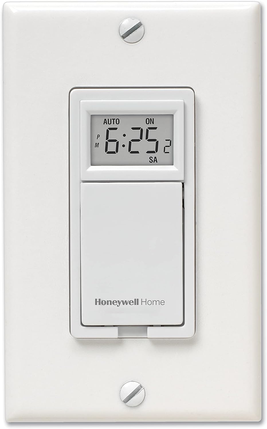 Honeywell Home 7-Day Programmable Light Switch Timer for Convenience