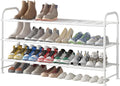 LINZINAR 3 Tier Shoe Rack Organizer for Closet Entryway Bedroom
