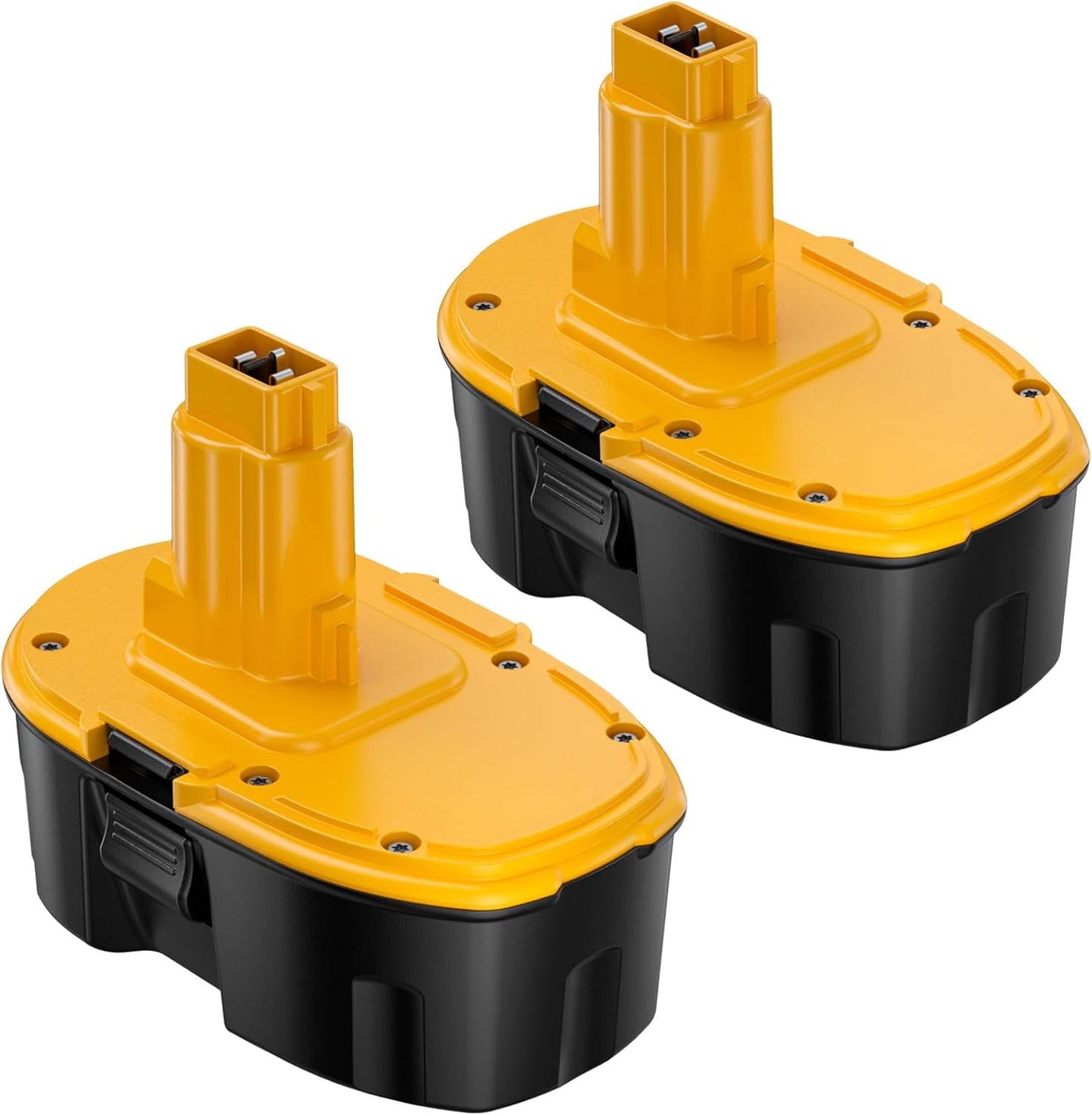 2Pack 5000Ah Ni-Mh Replacement for Dewalt 18V Battery Power