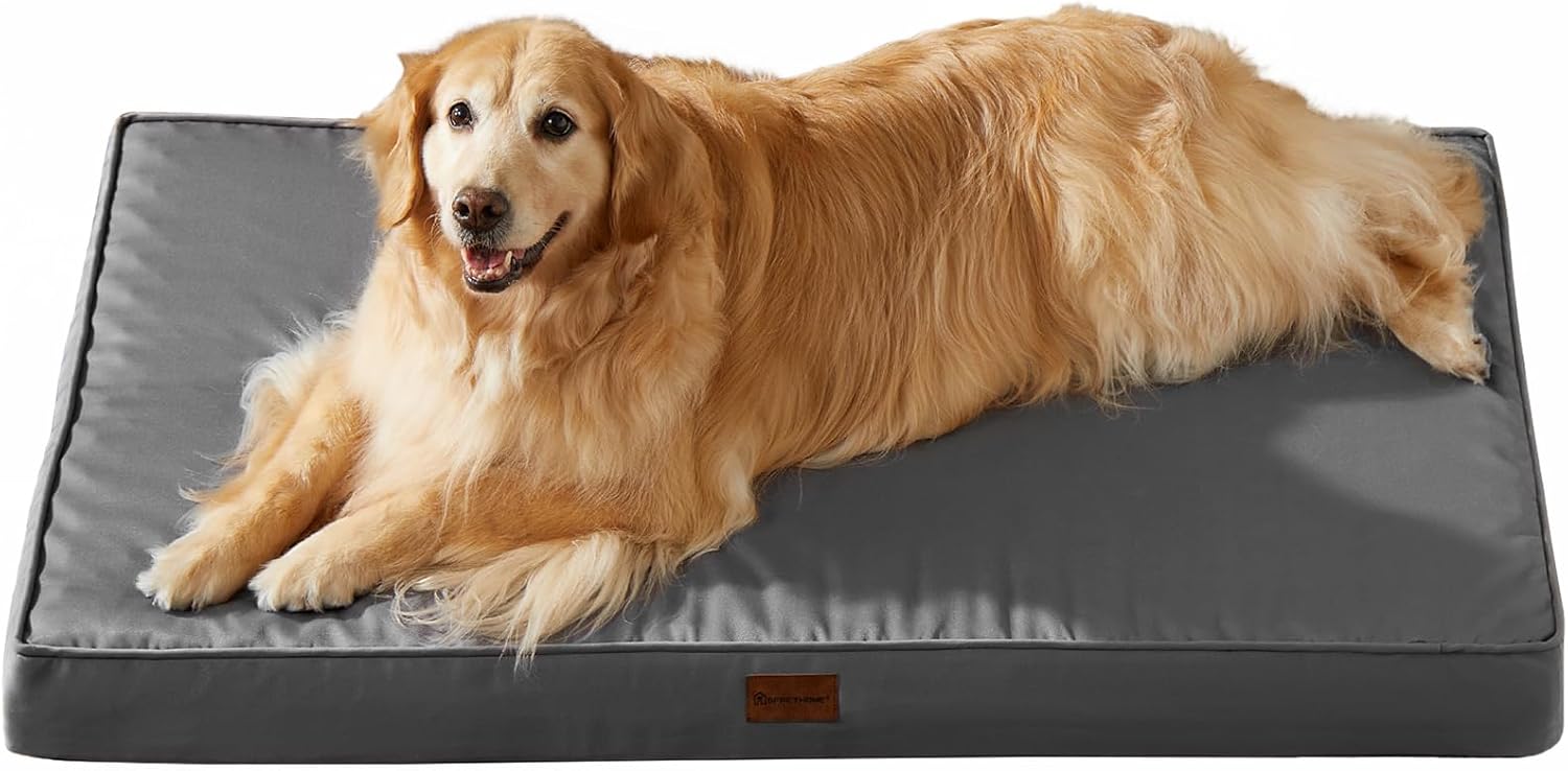 Outdoor Dog Bed for Large Dogs - Waterproof and Orthopedic