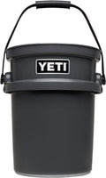 Loadout 5-Gallon Bucket Charcoal - Impact Resistant Utility Bucket