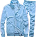 Full Zip Men's Tracksuit Set by MACHLAB for Warm Active Lifestyle