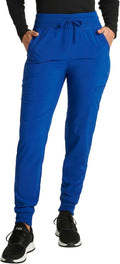 EDS Essentials Jogger Scrubs for Women Mid Rise - Knit Waistband