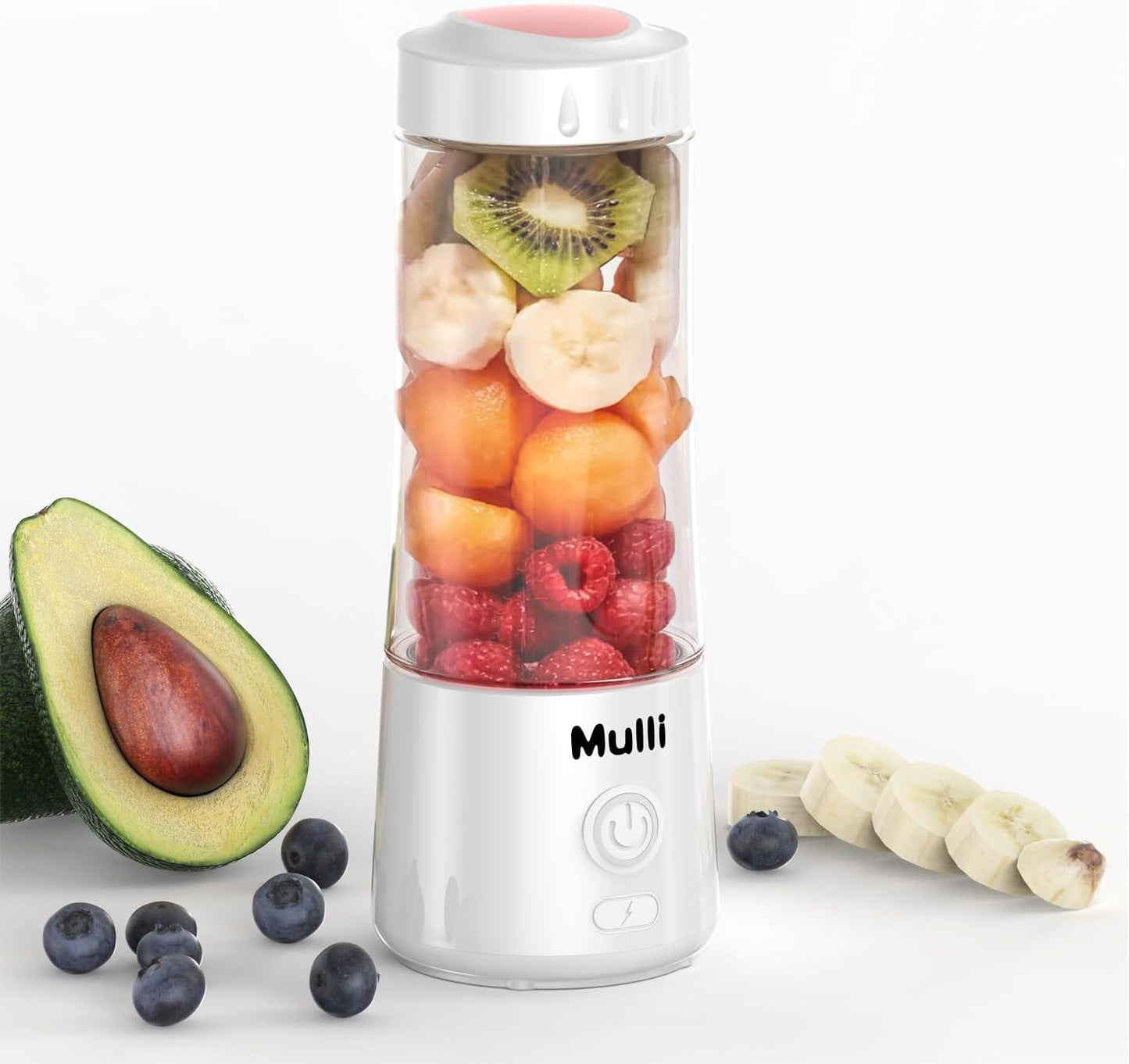 Six-Blade Mulli Mini Blender - On-the-Go Power!
