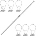 6 Pack Ground Earth Anchors with Drive Steel Stool - Strong 1000 lb