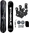 Kids Symbolic Wood Grain Snowboard Set