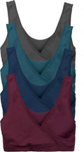 Caramel Cantina 4 Pack Nursing Maternity Comfort Bralette - All-Day is