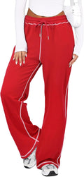 Track Pants Women Wide Leg Sweatpants - Comfortable Everyday Fit